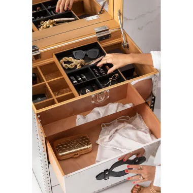 Kare Toaletka VEGAS glamour 65 x 100 x 40cm / 87623