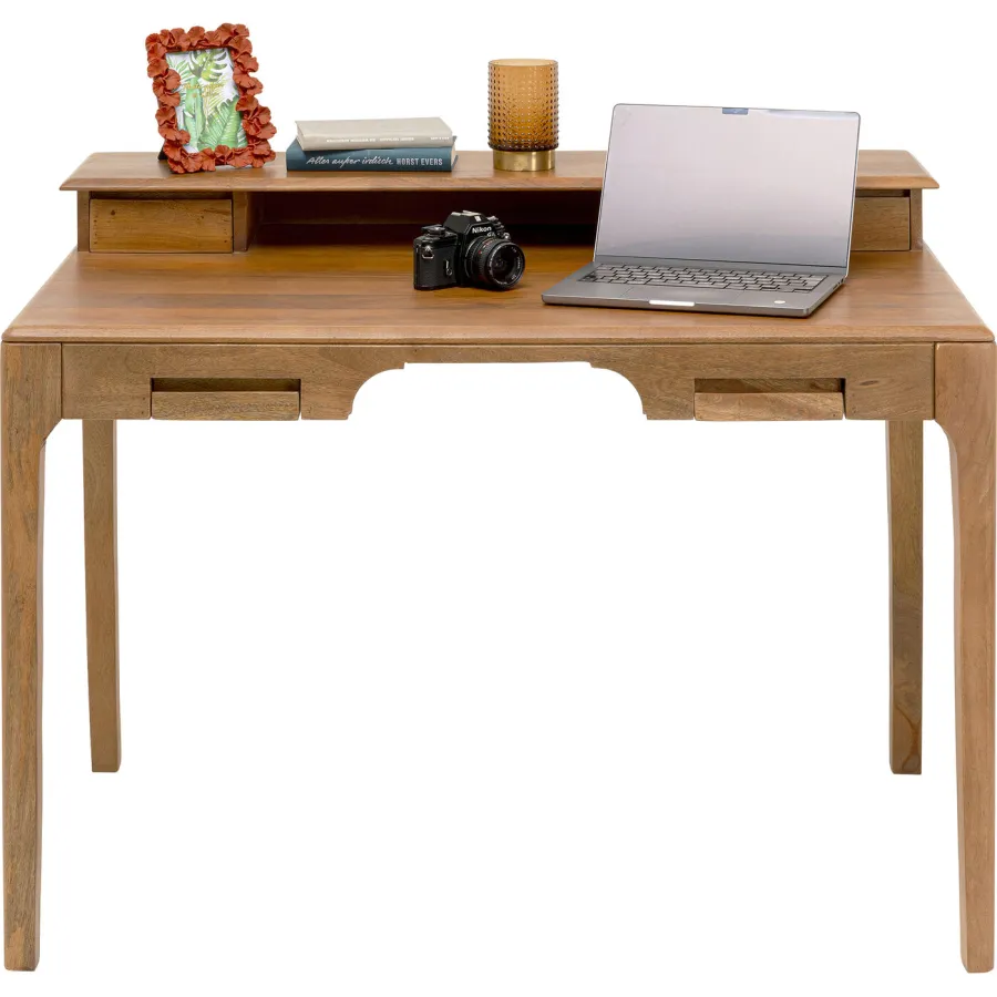 Kare Biurko BROOKLYN naturalne 110 x 80 x 70cm / 81426