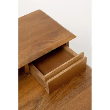 Kare Biurko BROOKLYN naturalne 110 x 80 x 70cm / 81426