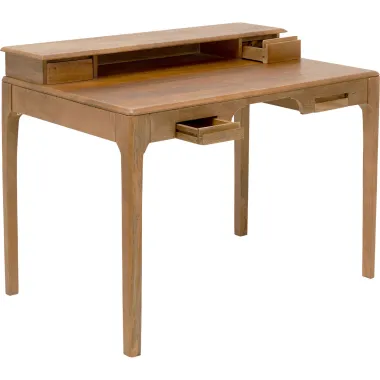 Kare Biurko BROOKLYN naturalne 110 x 80 x 70cm / 81426