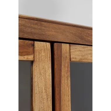 Kare Witryna BROOKLYN naturalne 100 x 175 x 40cm / 81439