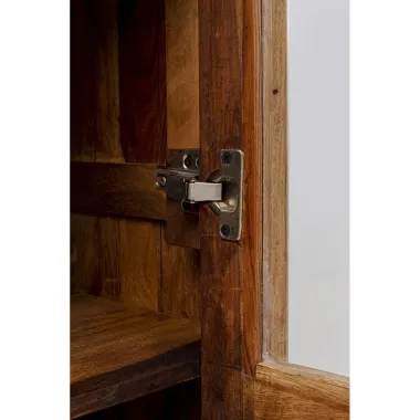 Kare Witryna BROOKLYN naturalne 100 x 175 x 40cm / 81439