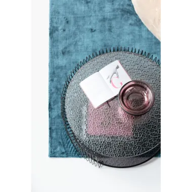 Kare Stolik kawowy WIRE (2 set) czarne 70 x 35 x 70cm / 87819