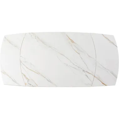 KARE Stół TWIST ONYX INCEPTION Rozkładany ceramiczny 120 - 180 x 76 x 90cm / 86786