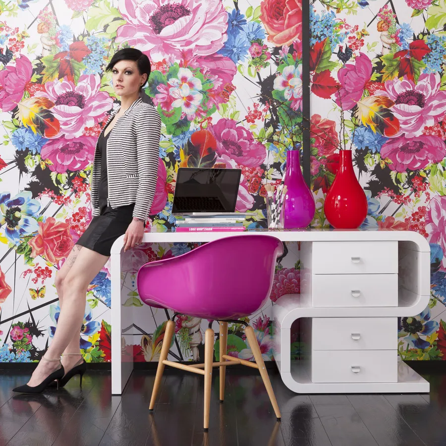 Kare Biurko SOFT SNAKE 150 x 76 x 70cm / 75193