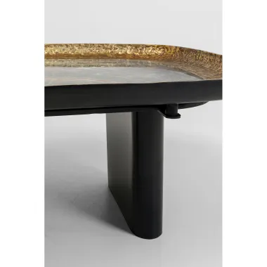 Kare Stolik kawowy MALA marmur 123 x 40 x 76cm / 70188