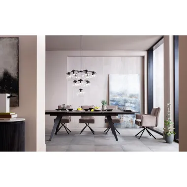 KARE Stół Rozkładany AMSTERDAM ceramiczny 200-290 x 76 x 100cm / 84150