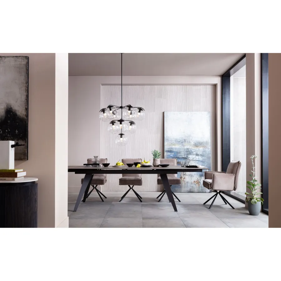 KARE Stół Rozkładany AMSTERDAM ceramiczny 200-290 x 76 x 100cm / 84150