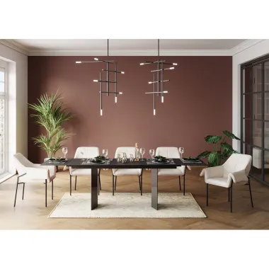 KARE Stół Rozkładany NOVEL ceramiczny 180-260 x 76 x 90cm /  86542