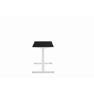 Kare Biurko z regulacją wysokości SMART WHITE BLACK 140 x 70 - 120 x 70cm / 85122