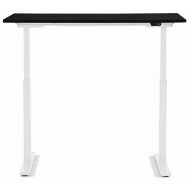 Kare Biurko z regulacją wysokości SMART WHITE BLACK 120 x 70 - 120 x 70cm / 85120