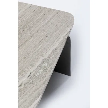 Kare Stolik kawowy MONTAGNA czarna 142 x 40 x 70cm / 87153