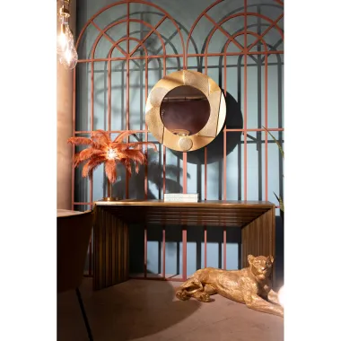 Kare Konsola MALAGA czarna 160 x 80 x 35cm / 86152