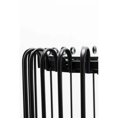 Kare Konsola WIRE czarna 81 x 76 x 78cm / 87649