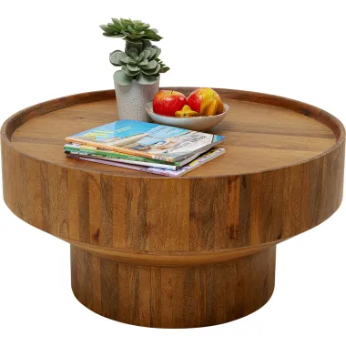 Kare Stolik kawowy TESSA Ø80 x 40cm / 70345