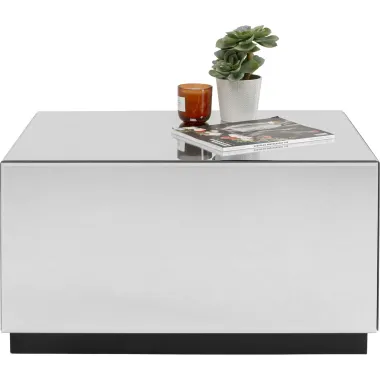 Kare Stolik kawowy LUXY lustrzany 80 x 45 x 60cm / 70671