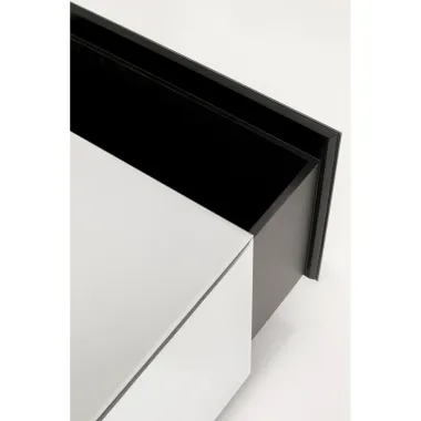 Kare Stolik kawowy LUXY lustrzany 80 x 45 x 60cm / 70671