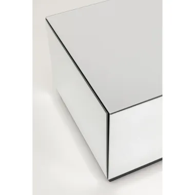 Kare Stolik kawowy LUXY lustrzany 80 x 45 x 60cm / 70671