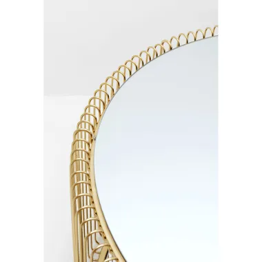 Kare Stolik kawowy WIRE złoty 80 x 40 x 80cm / 70336