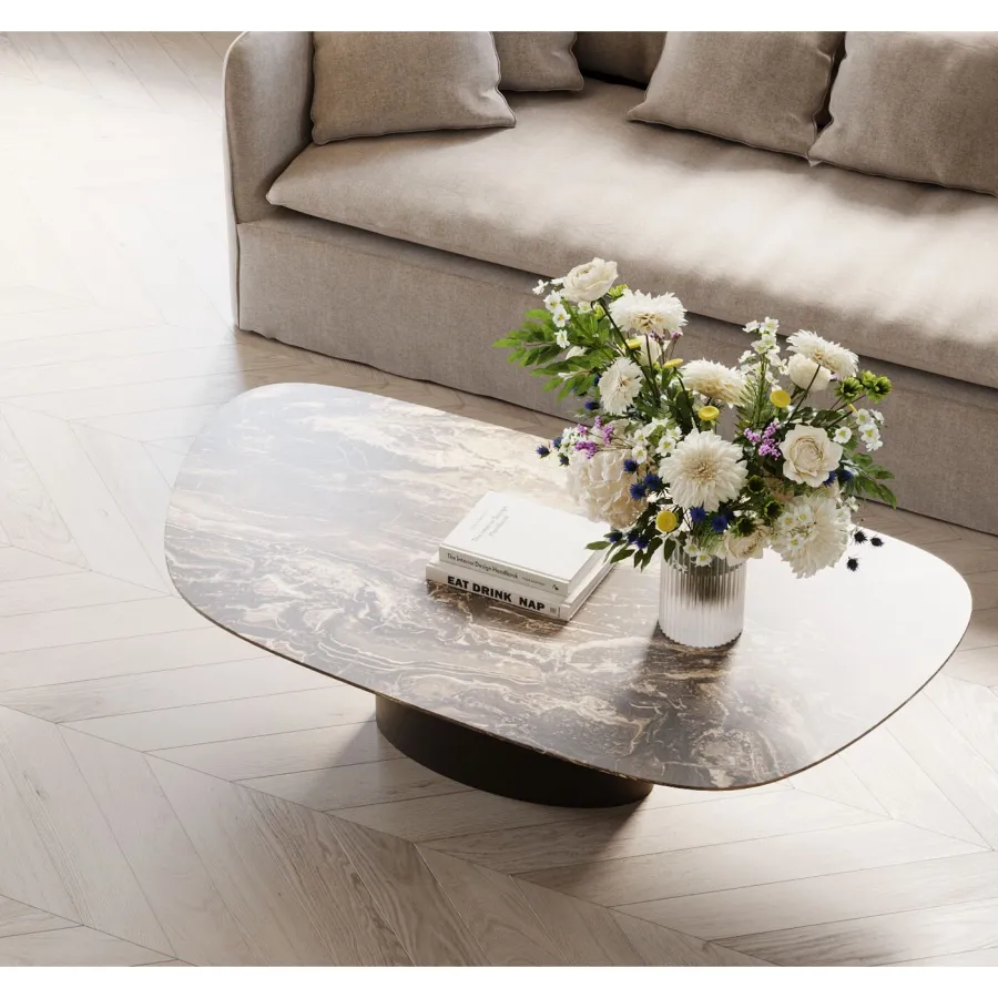 Kare Stolik kawowy PASO ceramiczny 150 x 43 x 86cm / 70310