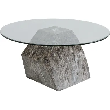 Kare Stolik kawowy ROCKY Ø 90 x 43 x 90cm / 70702