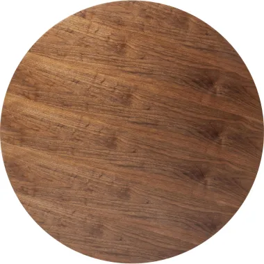 Kare BLAT INVITATION brązowe walnut Ø 120 x 6 x 120cm / 83001