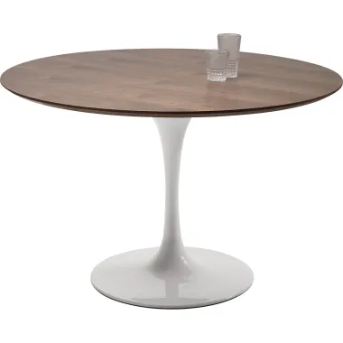 Kare BLAT INVITATION brązowe walnut Ø 120 x 6 x 120cm / 83001