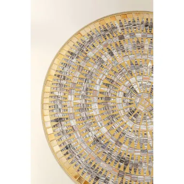 Kare Stolik boczny CLACK złoty 35 x 53 x 35cm / 70317