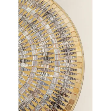 Kare Stolik boczny CLACK złoty 35 x 53 x 35cm / 70317