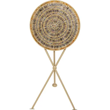 Kare Stolik boczny CLACK złoty 35 x 53 x 35cm / 70317