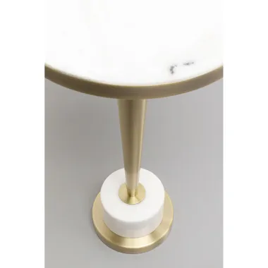 Kare Stolik boczny CONEY złoty 30 x 60 x 30cm / 70269