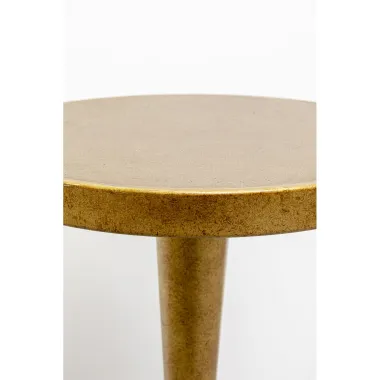 Kare Stolik boczny CONEY mosiężny 30 x 60 x 30cm / 70268