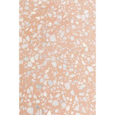 Kare Stolik boczny AMORE różowy 40 x 55 x 40cm / 70263