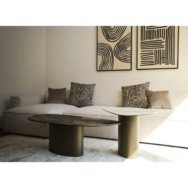 Kare Stolik PASO ceramiczny 75 x 50 x 50cm / 70309