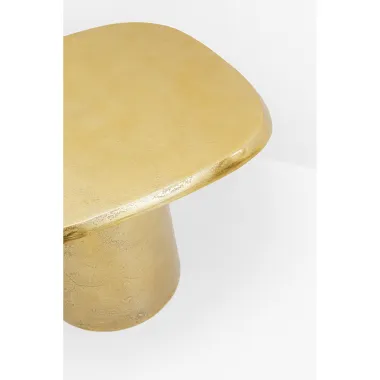 Kare Stolik boczny BOSSY ORGANIC złoty 55 x 40 x 43cm / 70086