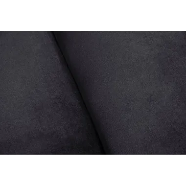 Sofa CHESTERFIELD 3 osobowa czarny aksamit 205cm / 47033