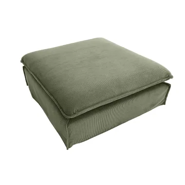 Invicta Pufa HEAVEN zielony sztruks 100 x 42 x 100cm / 46110