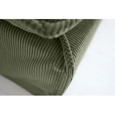 Invicta Pufa HEAVEN zielony sztruks 100 x 42 x 100cm / 46110