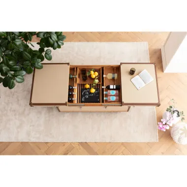 Kare Stolik kawowy VENEZIA CREAM 123 x 36 x 75cm / 87203