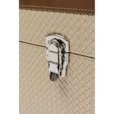 Kare Stolik kawowy VENEZIA CREAM 123 x 36 x 75cm / 87203