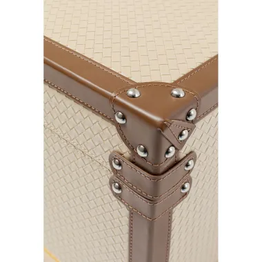 Kare Stolik kawowy VENEZIA CREAM 123 x 36 x 75cm / 87203