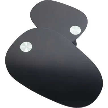 KARE Stolik kawowy FRANKLIN czarny 150 x 42 x 58cm / 86508