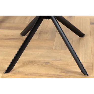 Invicta Krzesło obrotowe LE GRAND 180° taupe z podłokietnikami w skórze 68 x 87 x 68cm / 46990