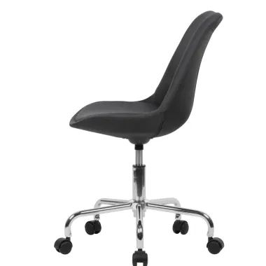 Wohnling Krzesło biurowe SCANDINAVIA czarne 45cm / SPM1.422