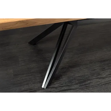 Invicta Stół rozkładany GIANT fornir z drewna orzechowego 180 - 320cm / 46567