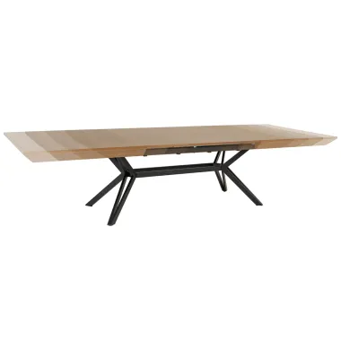 Invicta Stół rozkładany GIANT fornir z drewna orzechowego 180 - 320cm / 46567