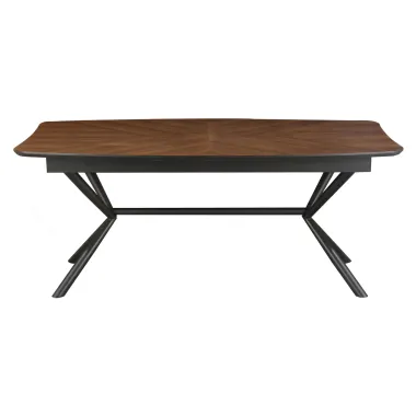 Invicta Stół rozkładany GRANDEZZA optyka drewna orzechowego 180 - 270cm / 46568