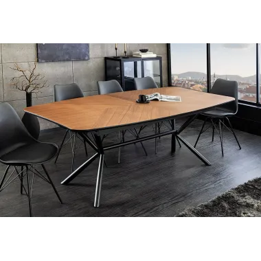 Invicta Stół rozkładany GRANDEZZA optyka drewna orzechowego 180 - 270cm / 46568