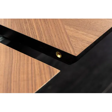 Invicta Stół rozkładany GRANDEZZA optyka drewna orzechowego 180 - 270cm / 46568