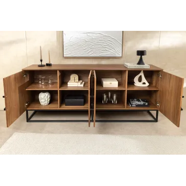 Invicta Komoda GRANDEZZA optyka drewna orzechowego 180 x 80 x 40cm / 46556